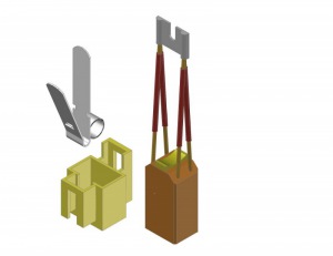 风电防雷碳刷，握把及弹簧